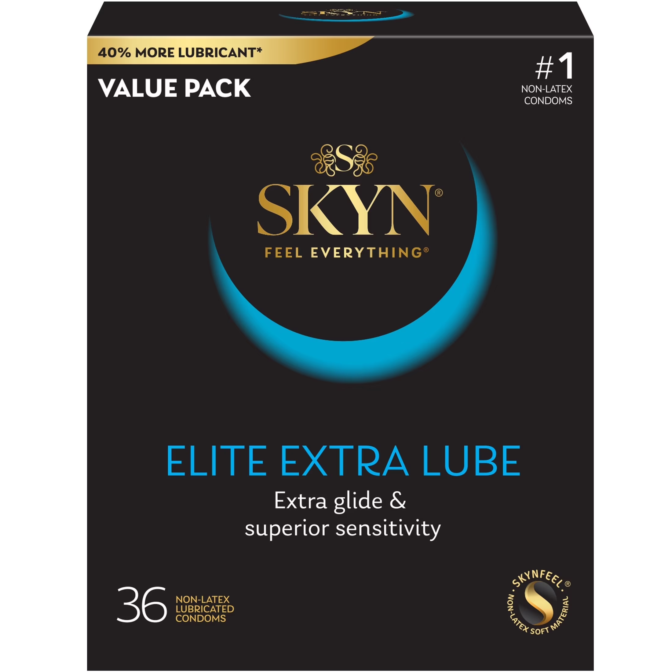 Презервативы Skyn Extra Lube безлатексные полиизопреновые с дополнительной смазкой 53 мм 36 шт. Презервативы Skyn Extra Lube безлатексные полиизопреновые с дополнительной смазкой 53 мм 36 шт.