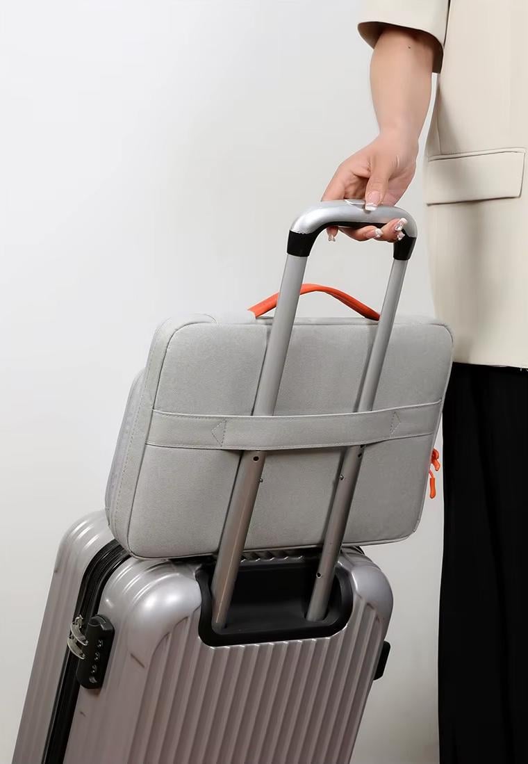 Сумка-чехол для ноутбука Asus или документов противоударная 16" Серый (IBN046S3) - фото 9