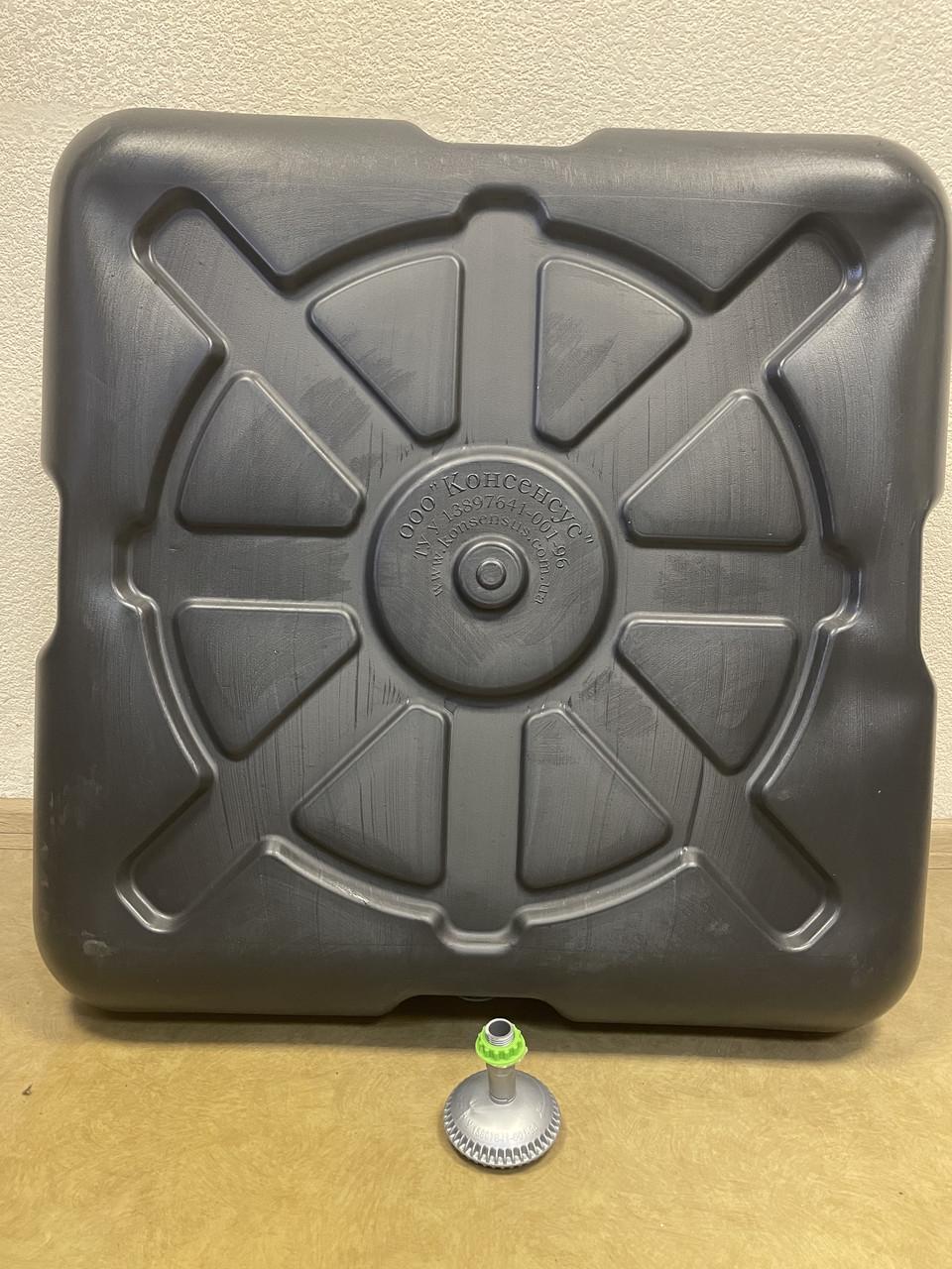 Бак для душа с воронкой для питьевой воды 150 л 370х750х750 мм (67332758) - фото 4 Бак для душа с воронкой для питьевой воды 150 л 370х750х750 мм (67332758) - фото 4