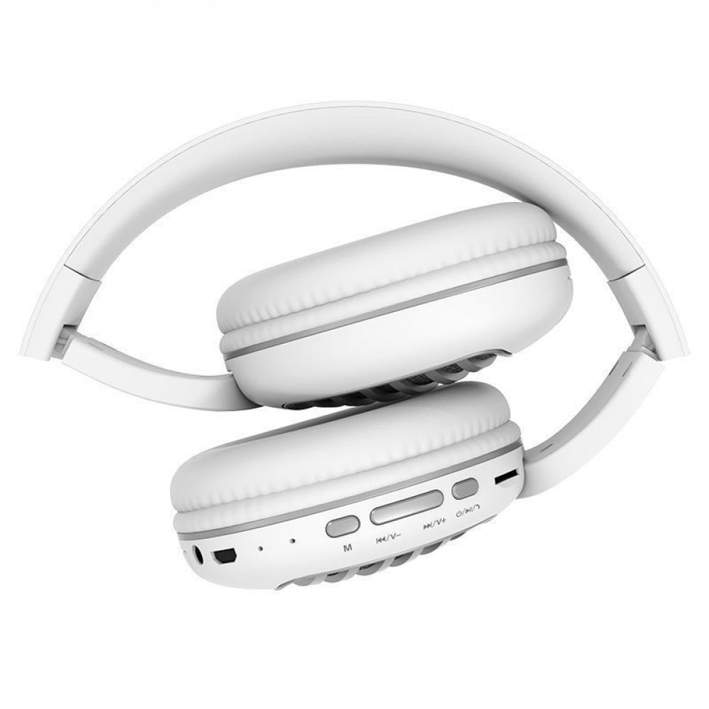 Наушники беспроводные Hoco W23 Brilliant Sound Bluetooth White - фото 3