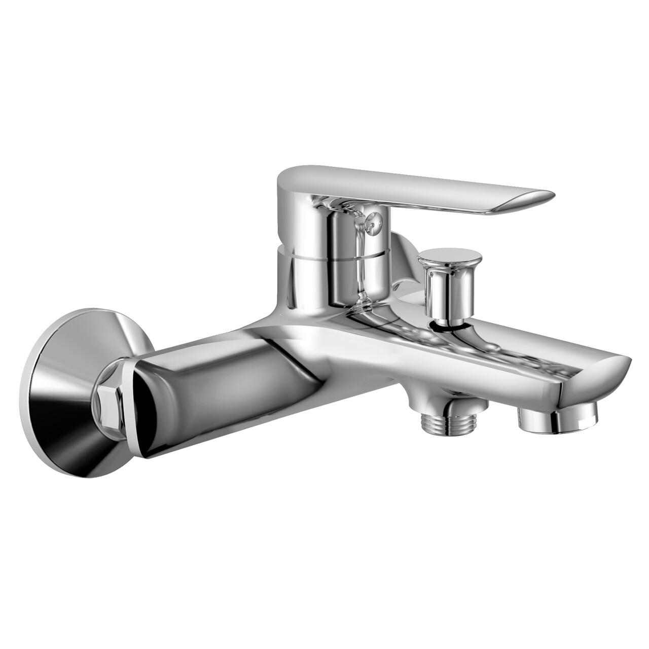 Змішувач для ванної Imprese ODRA f0328701BL одноважільний Хром (124124)