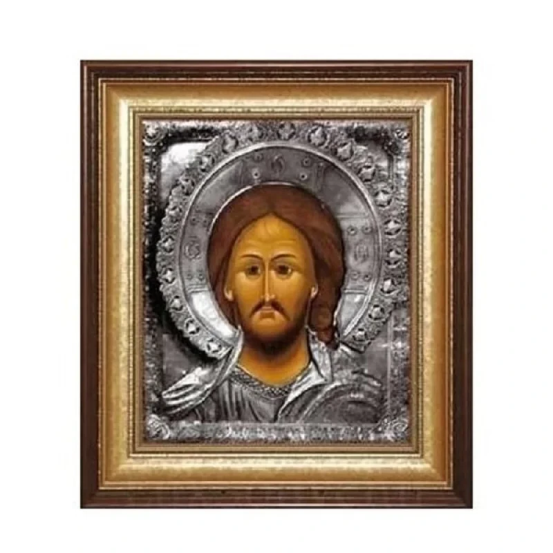 Ікона Спас оплечний зі срібла (0101002021)