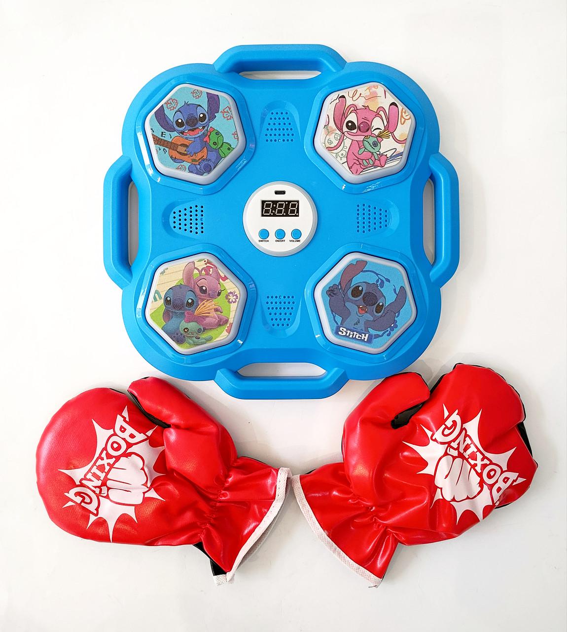 Бокс Стич на 4 мишени Голубой - фото 2 Бокс Стич на 4 мишени Голубой - фото 2