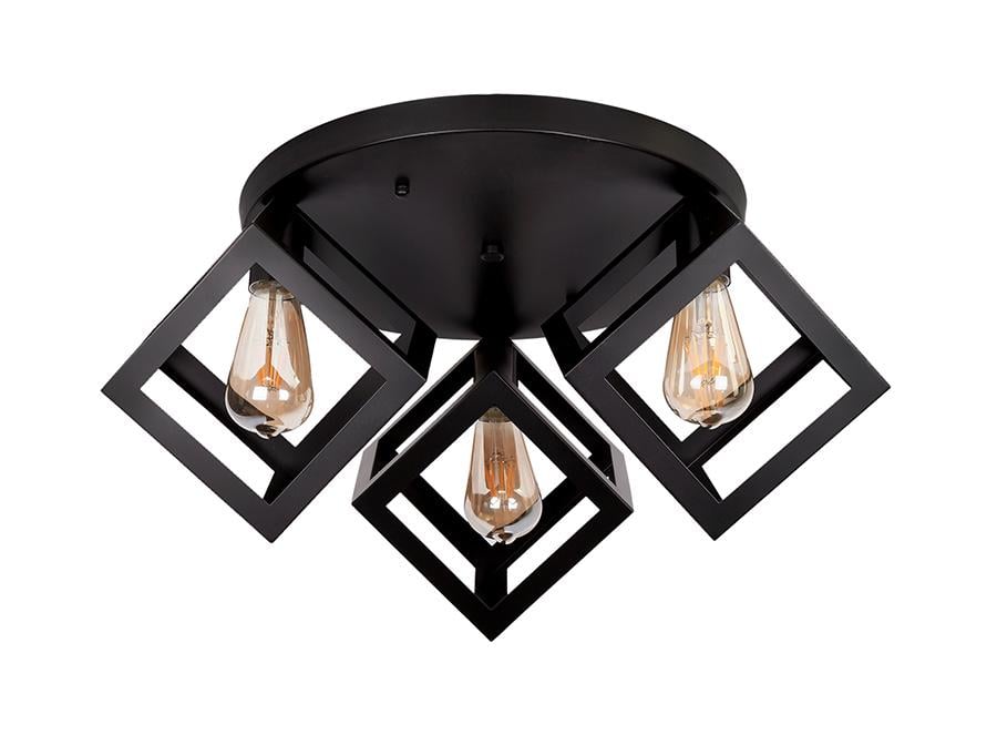 Люстра Levistella 756XPR160F-3 BK на 3 кубика Черный (14-16-LVS2798)