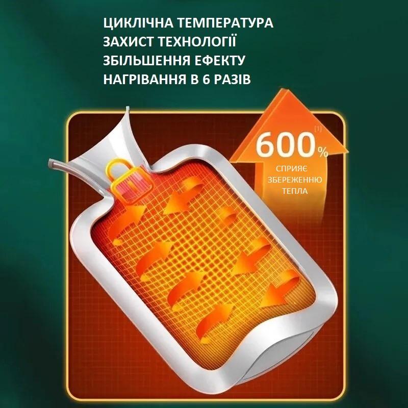 Грелка с плюшевым чехлом 2 л Розовый - фото 2 Грелка с плюшевым чехлом 2 л Розовый - фото 2