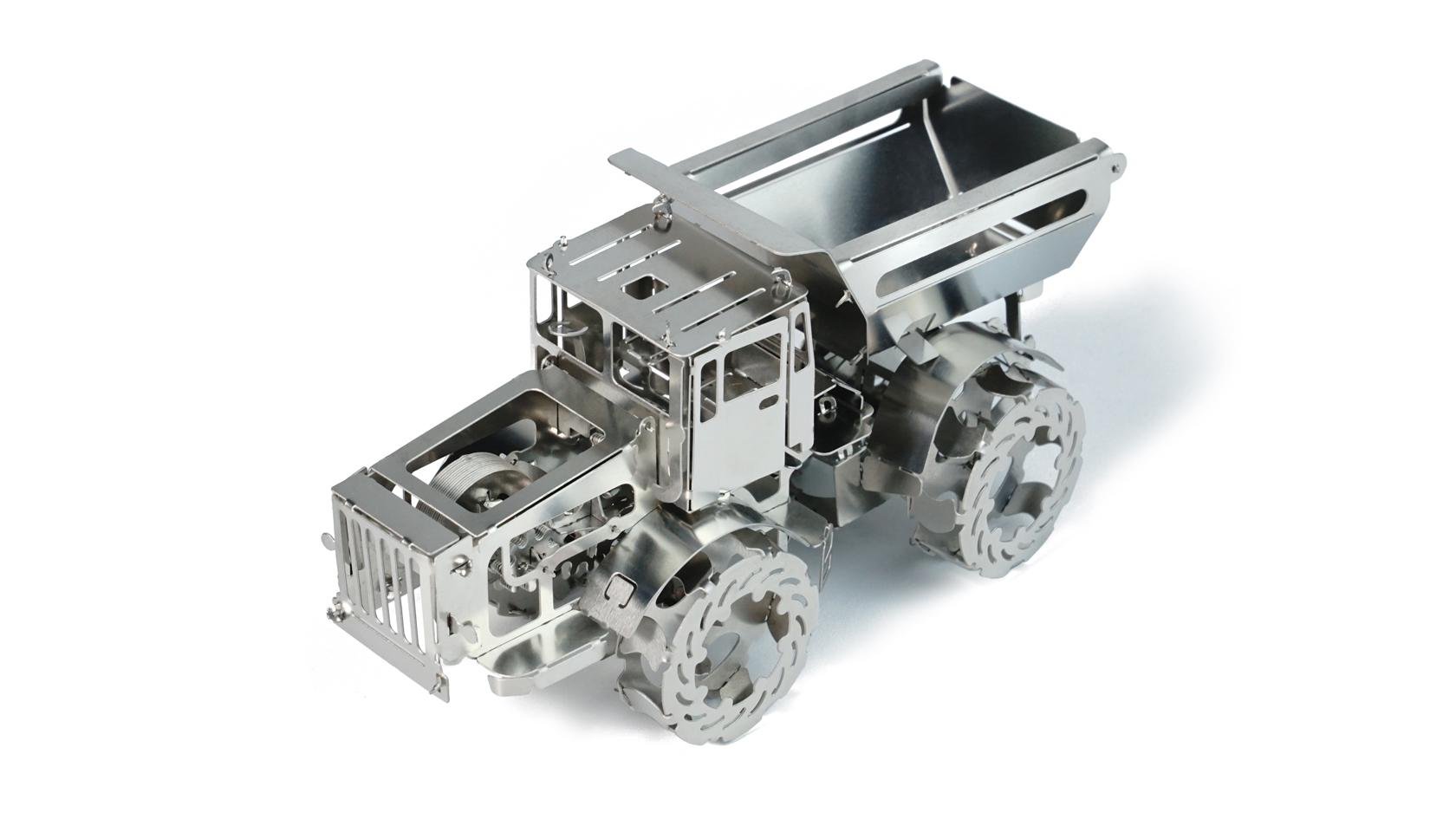 Конструктор металлический 3D Time for Machine Hot Tractor механический (T4M380321) - фото 1