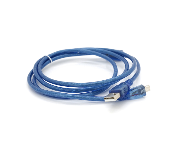 Кабель для передачи данных VOLTRONIC USB 2.0 AM/Miсro 5 pin 1,5 м Blue (YT-AM/Mc-1.5B)