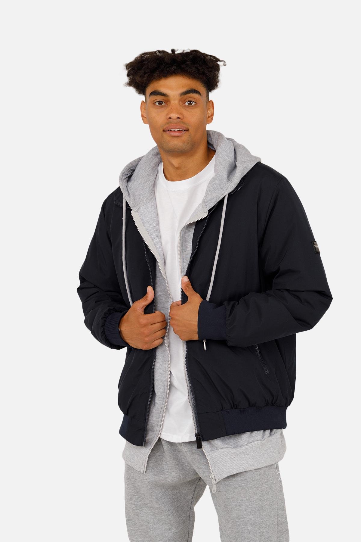 Куртка чоловіча ЦБ-00258045 р. 48 Темно-Синій (28422013)