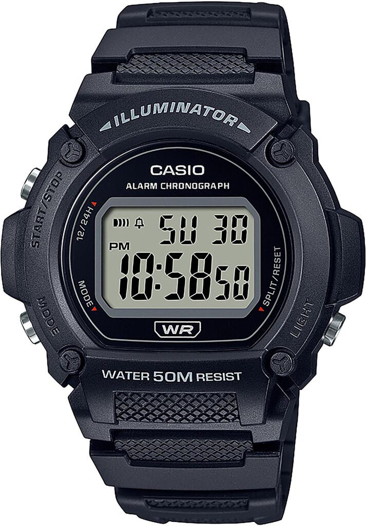 Часы Casio W-219H-1AVEF кварцевые