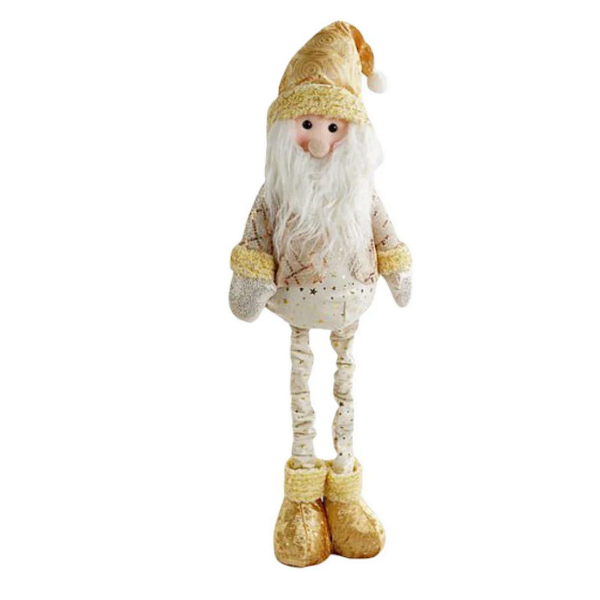Новогодняя декоративная игрушка Дедушка мороз C 67888 с телескопическими ножками