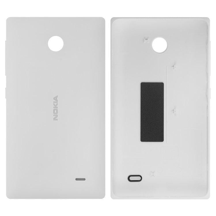 Задня кришка Nokia X Dual Sim RM-980, з боковими кнопками (білий)