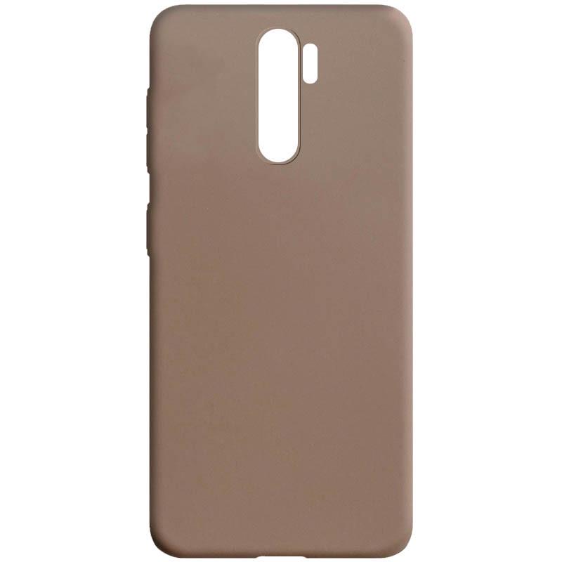 Противоударный Силиконовый Чехол Candy для Xiaomi Redmi Note 8 Pro Коричневый