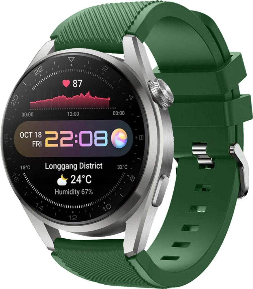 Ремешок Cross для Huawei Watch 3 Pro 22 мм Khaki (22530-17)