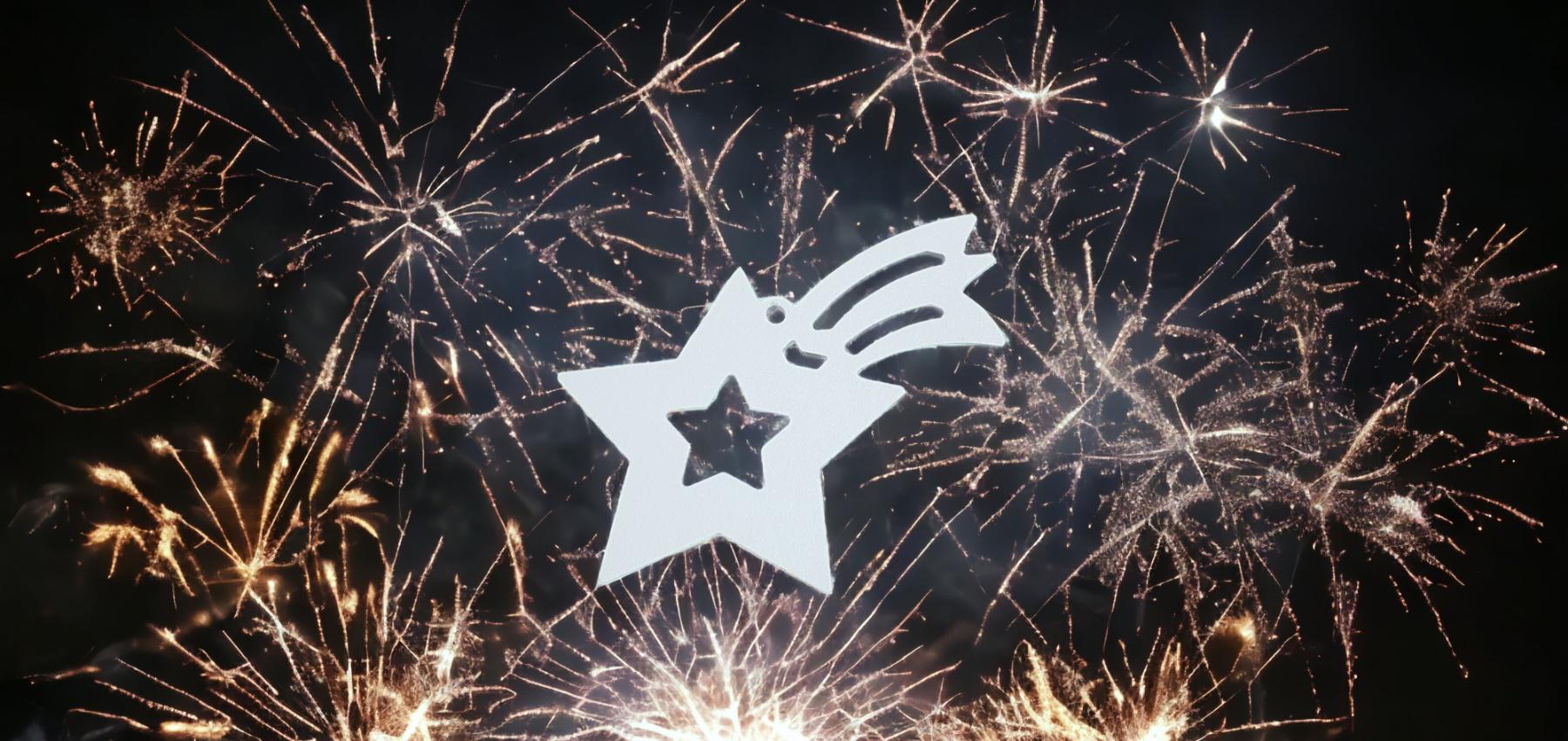 Підвіска новорічна Загадай бажання алюмінієва 8 см Білий - фото 2 Підвіска новорічна Загадай бажання алюмінієва 8 см Білий - фото 2