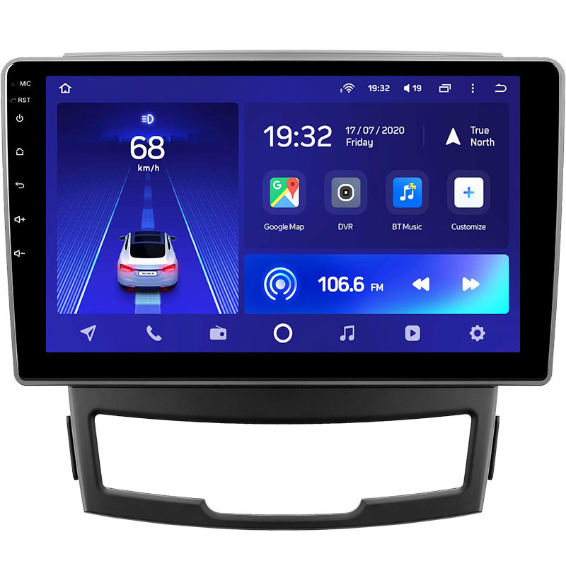 Автомагнитола штатная Teyes CC2L Plus 2/32 для SsangYong Korando 3/Actyon 2 2010-2013 Android (1634282216)