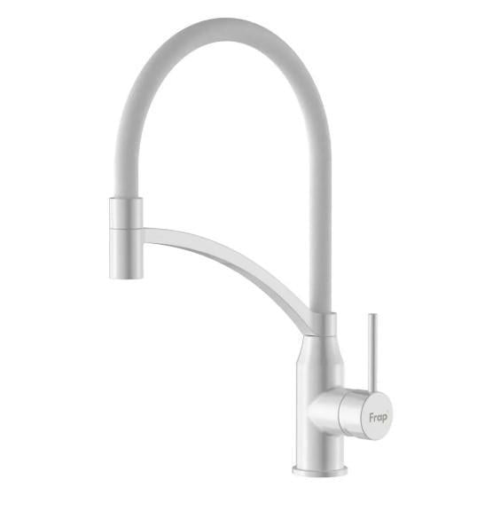 Смеситель для кухни Frap F4552-8 с гибким изливом (57851) Смеситель для кухни Frap F4552-8 с гибким изливом (57851)