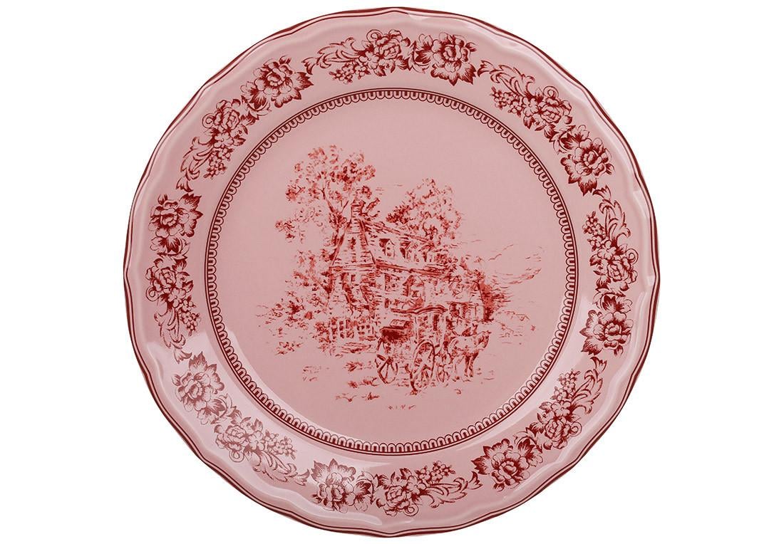 Тарелка BonaDi Heritage Toile Collection фарфоровая 27 см (K310)