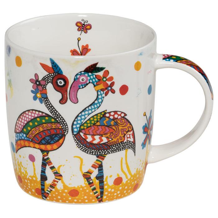 Кружка для кофе Maxwell & Williams Flamboyant SMILE фарфор 400 мл (2627118)