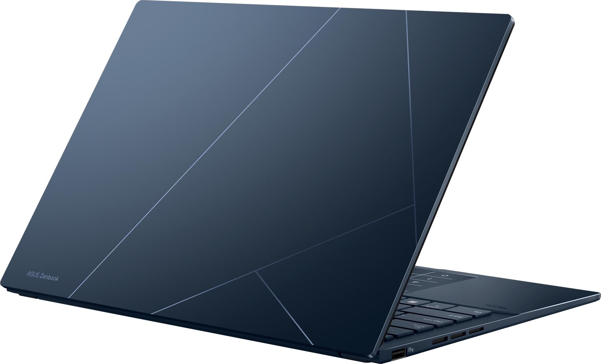 Ноутбук ASUS Zenbook 14" OLED WUXGA 60 Гц, Intel Core Ultra 7255H/LPDDR5X 32 ГБ/SSD 1ТБ Ponder Blue (90NB14W3-M002F0) - фото 4