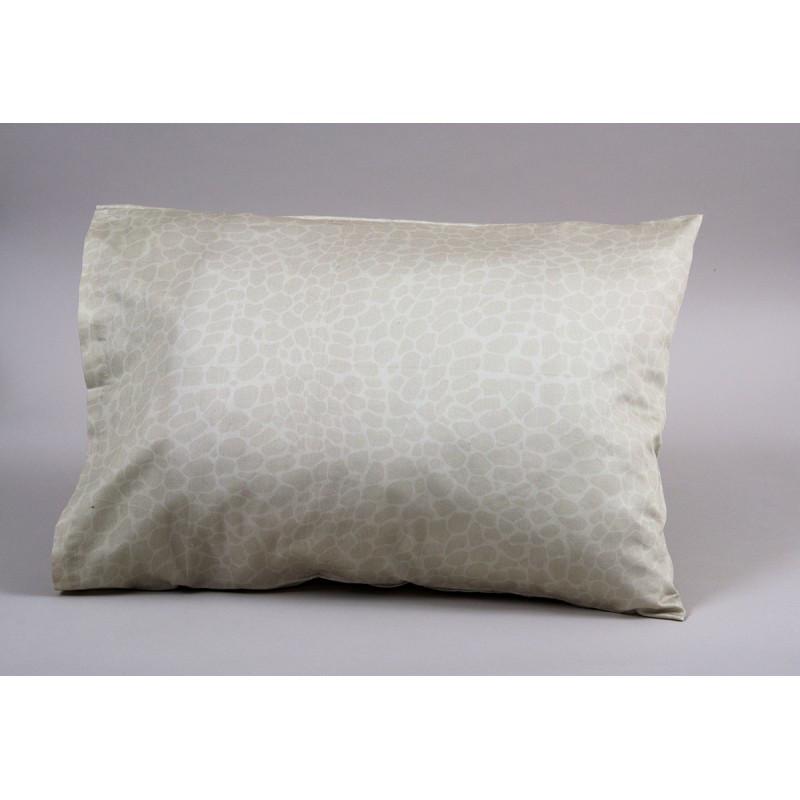 Наволочка TAC Digital Crocodile сатин 50х70 Молочный (2000022097444)