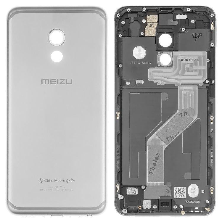 Задня кришка Meizu Pro 6 Silver