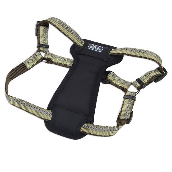 Шлея для собак Coastal K9 Explorer Harness Папоротник с нагрудником светоотражающая 2,3-4,5 кг 1,6x30-45 см (76484364471)