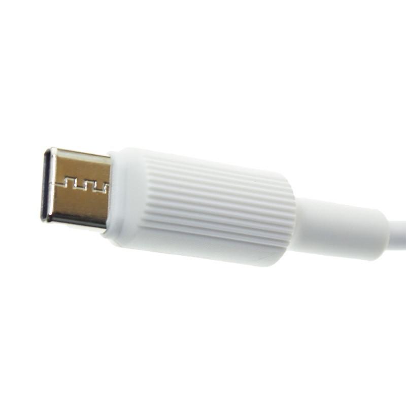 Адаптер сетевой Wuw Type-C T31 2 USB 2,4 A Белый - фото 3