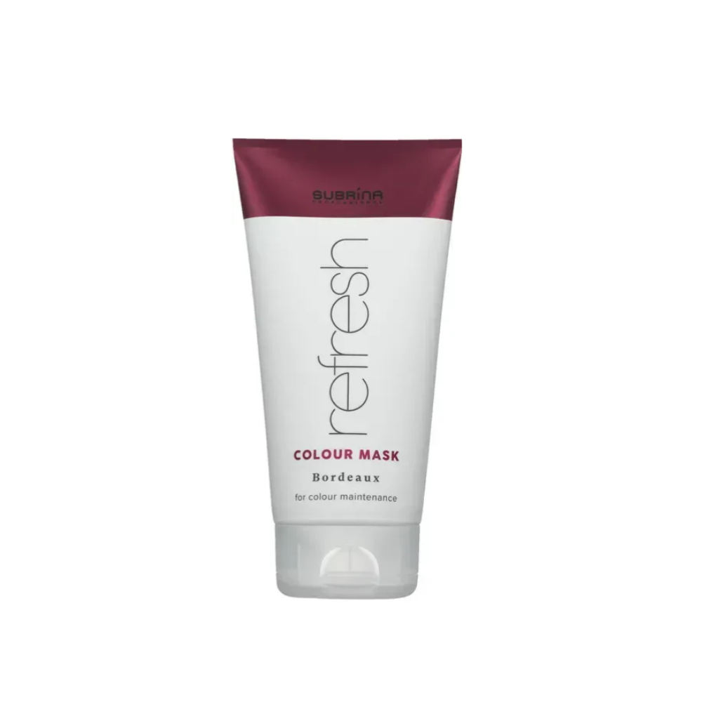 Маска живильна відтінкова Subrina Professional Refresh Color Mask Bordeaux 150 мл