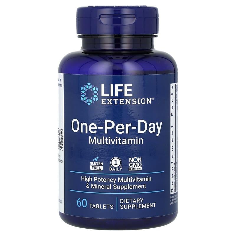 Мультивитамины Life Extension One-Per-Day Multivitamin 60 таблеток