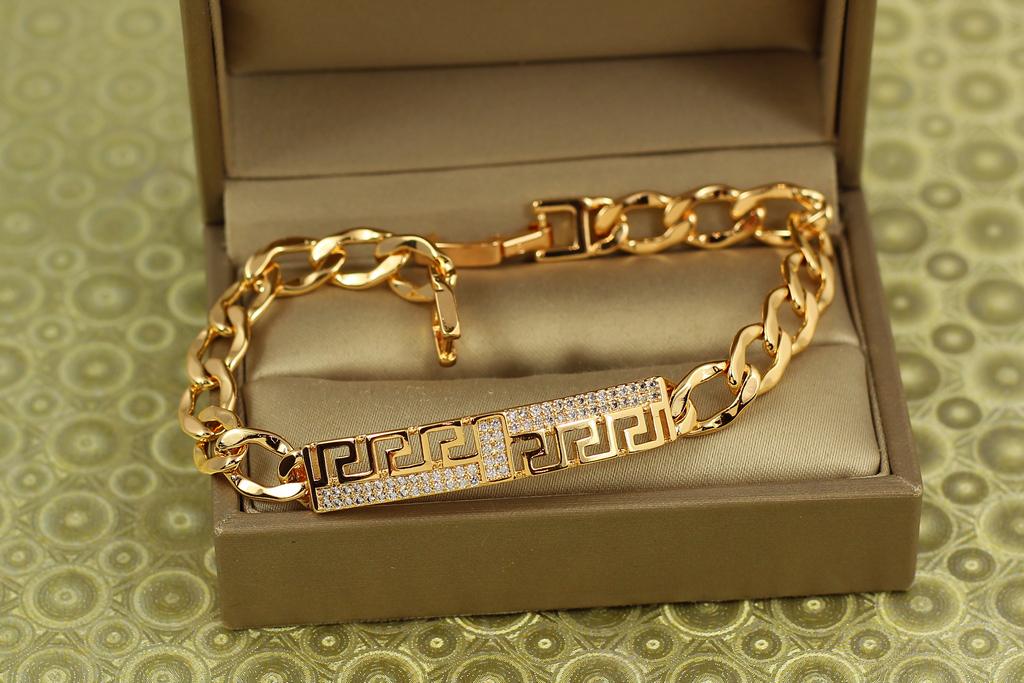 Браслет Xuping Jewelry Кредо 18 см Золотистый (31073887)