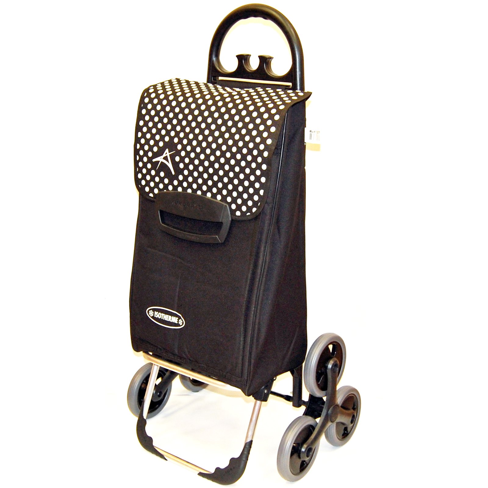 Сумка-візок Aurora Sanremo 68 л Black/White (47650)