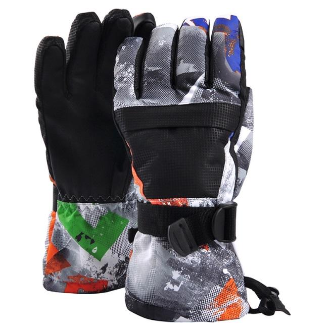 Перчатки зимние с сенсорными вставками и флисовой подкладкой XL Синий (ЗП-1001-34)