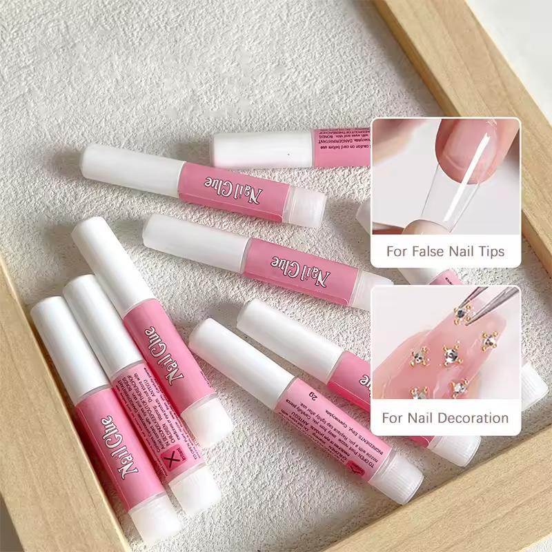 Клей в тюбике Nail Glue 2 г для накладных ногтей/типс/страз/декора Прозрачный (2689612522) - фото 8 Клей в тюбике Nail Glue 2 г для накладных ногтей/типс/страз/декора Прозрачный (2689612522) - фото 8