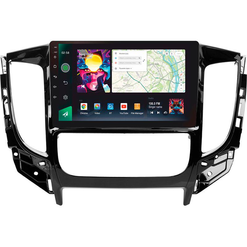 Магнитола штатная Sigma PRO 98128 2K 8/128 GB Mitsubishi L200 5 2015-2019-Manual air conditioning 9" (AR-78799)