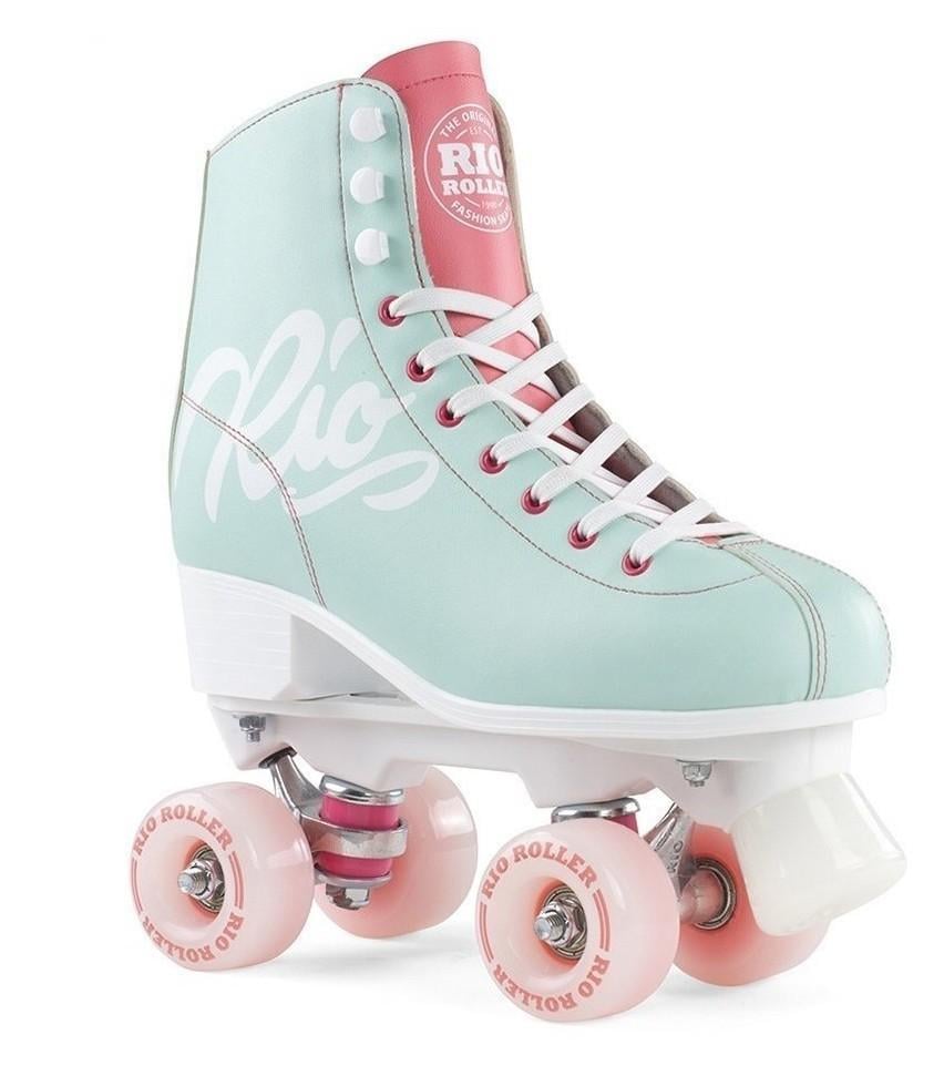 Ролики Rio Roller Script teal-coral 39,5 Мятно-коралловый