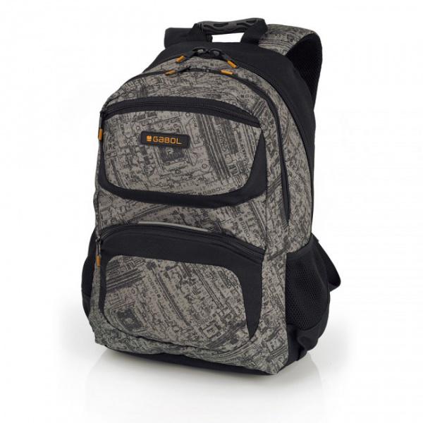 Рюкзак городской Gabol Code 31 Black (221177)