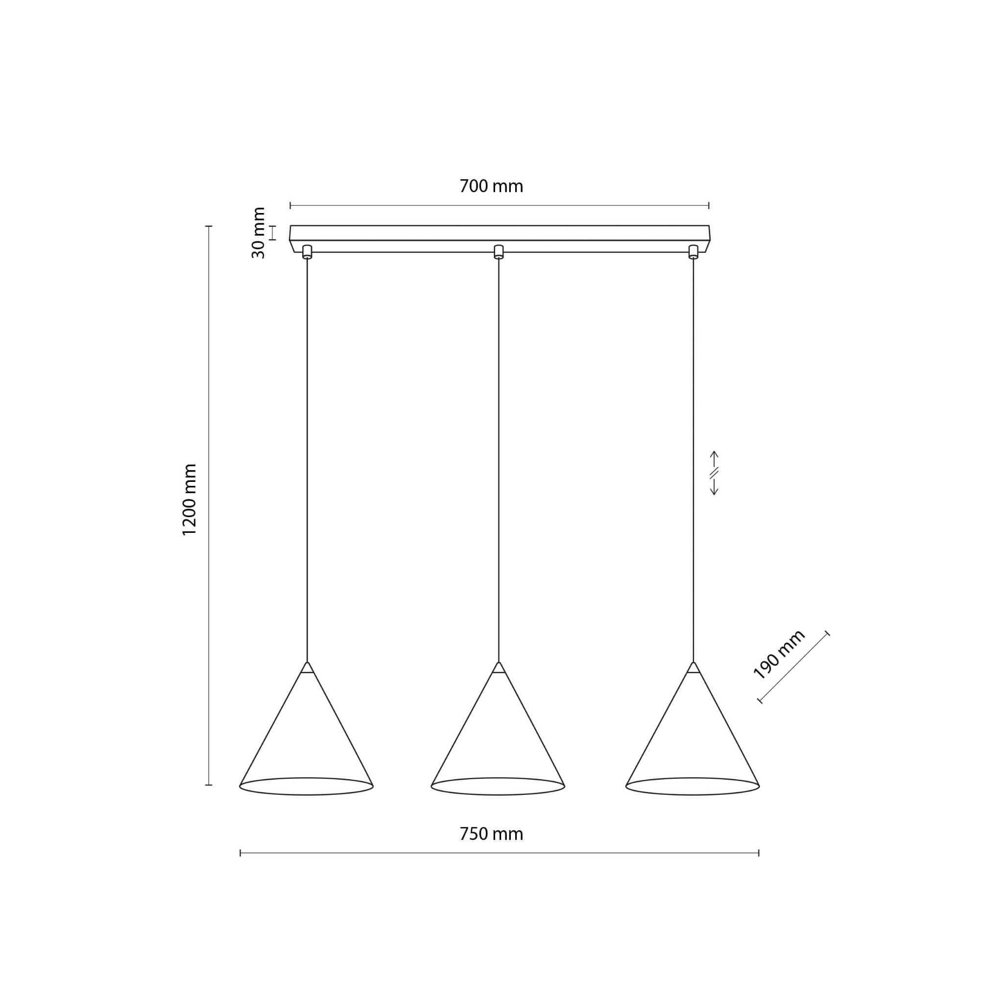 Люстра TK Lighting 10068 CONO - фото 6