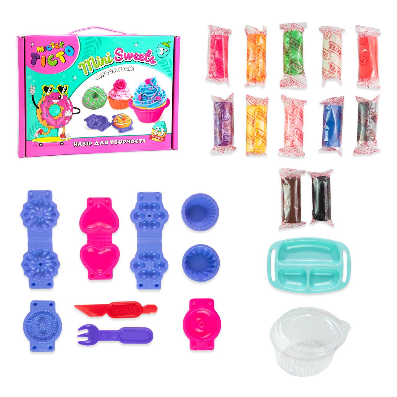 Набір для творчості Strateg Містер тісто Mini Sweets (41008) - фото 2