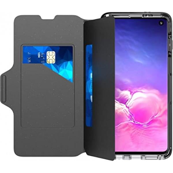 Противоударный чехол Evo Wallet SM книжка tech21 для Samsung Galaxy S10 Black (11015694)