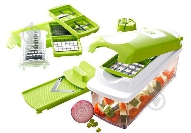 Овощерезка Nicer Dicer plus Зеленый - фото 3 Овощерезка Nicer Dicer plus Зеленый - фото 3
