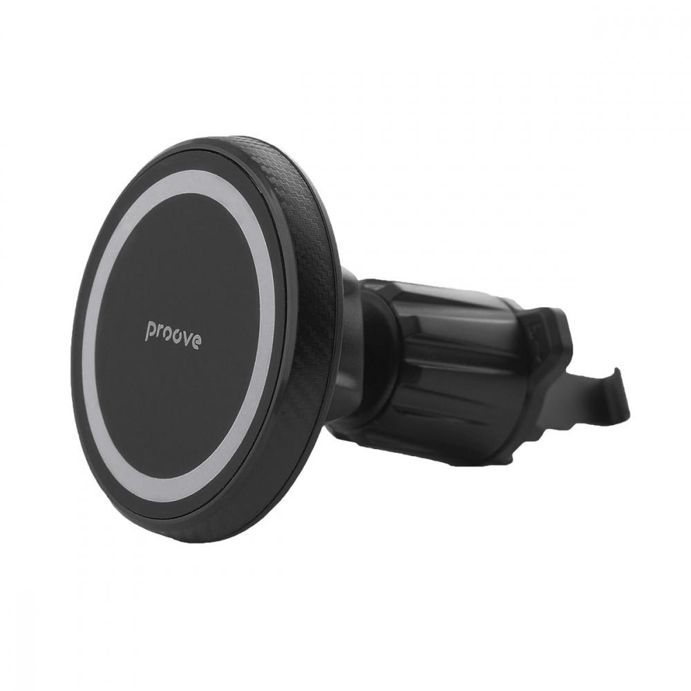 Держатель в машину Proove Carbon Magnetic Air Outlet Car Mount Черный - фото 3