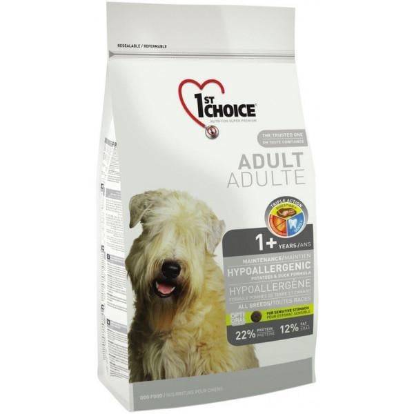 Сухой корм 1st Choice Hypoallergenic. Potatoes & duck formula, 350г (2440080)