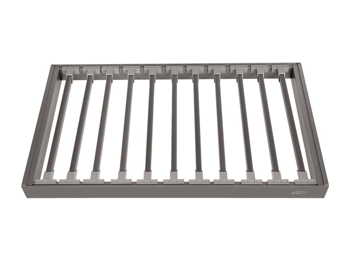 Брючниця центральна Virno Home висувна з доводчиком 764х420х56 мм Сірий (133298) - фото 2 Брючниця центральна Virno Home висувна з доводчиком 764х420х56 мм Сірий (133298) - фото 2