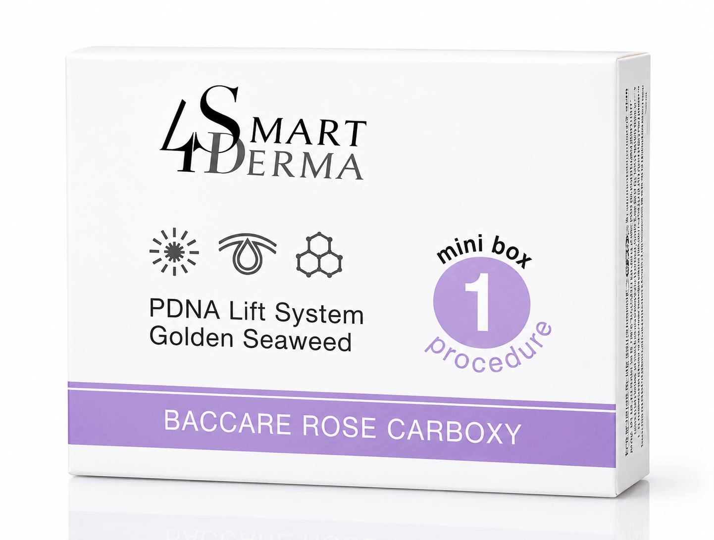 Карбокситерапия с полинуклеотидами Smart4Derma Carboxy Baccare Rose 3х10 мл