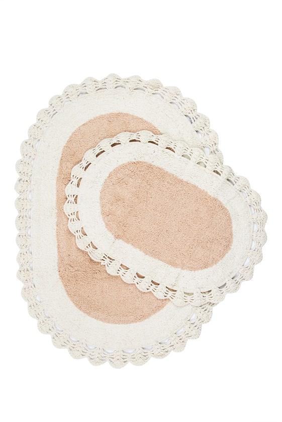Набор ковриков Irya Bianca 60х90/40х60 см (9415032)