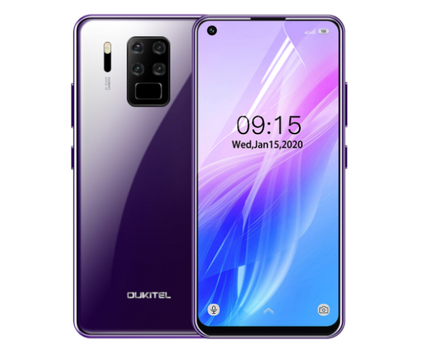 Противоударная гидрогелевая пленка Hydrogel Film для Oukitel C18 Pro, Transparent