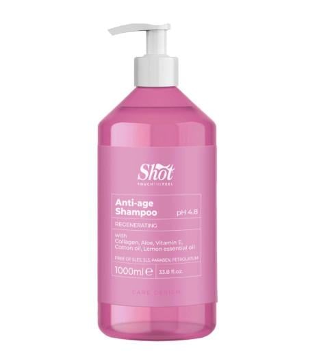 Шампунь відновлювальний Shot Design Anti-Age Shampoo 1000 мл (02563)
