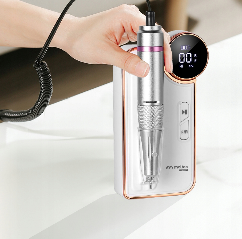 Фрезер для маникюра аккумуляторный Maltec ND-6 50W - фото 4 Фрезер для маникюра аккумуляторный Maltec ND-6 50W - фото 4