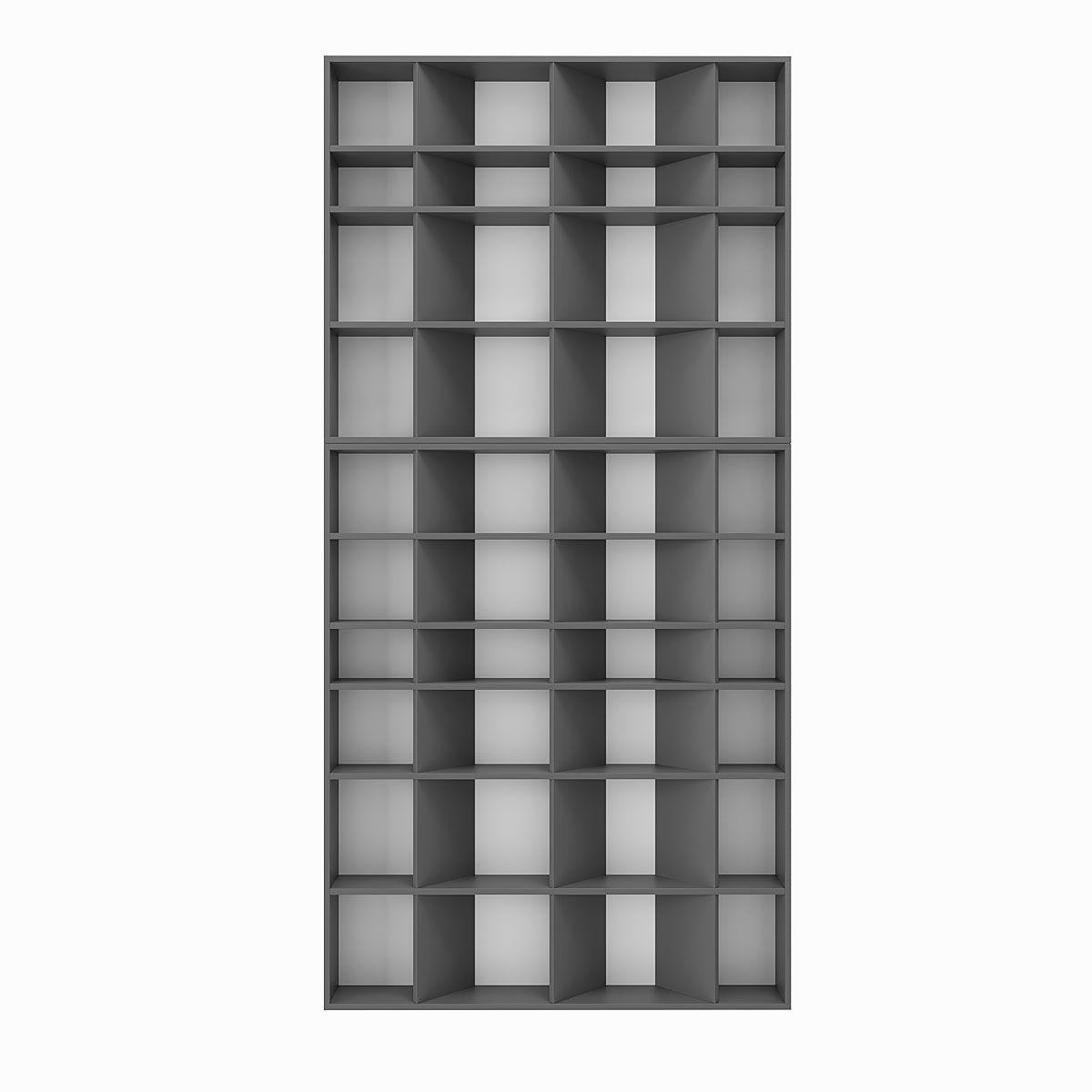 Стеллаж открытый 1/2 Light 1200x2460x160 мм Графит серый (LT130700000001)