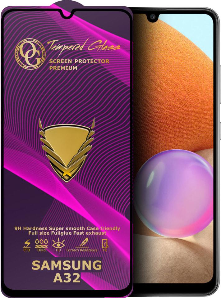 Стекло защитное GoldenArmor Samsung Galaxy A32 A325 Full Glue (32348)